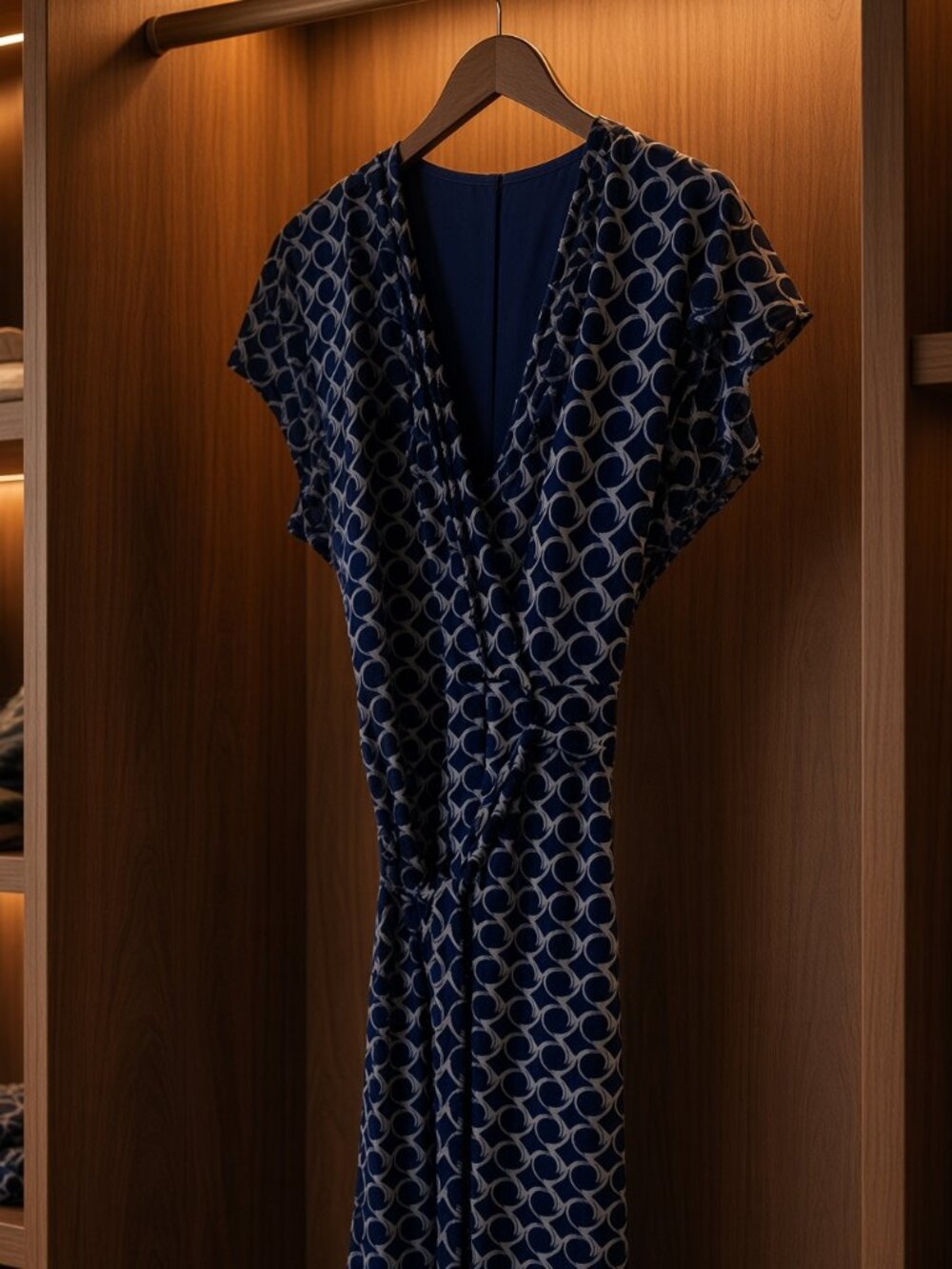 XL Midi wrap dress